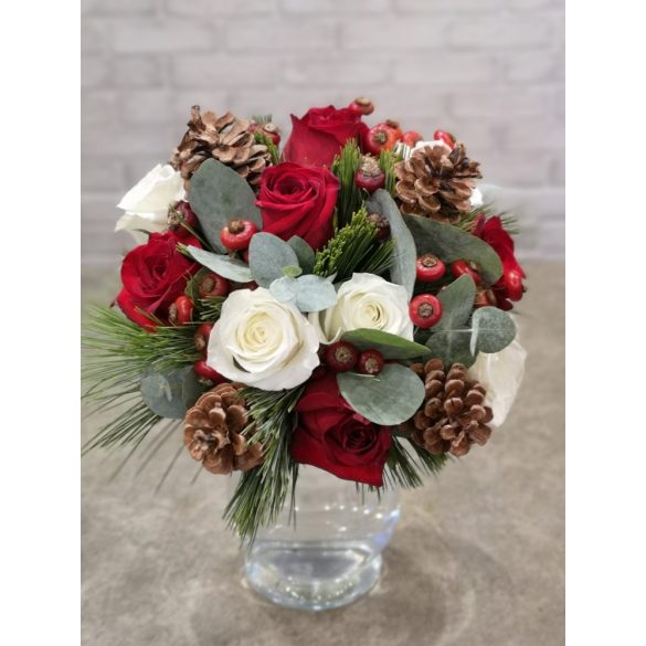 Winter Magic bridal bouquet