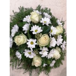 Small elegant funeral wreath