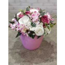 Rózsaszín virág dekoráció