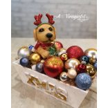 Christmas decoration with a dog