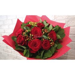 Quick rose bouquet - multiple sizes