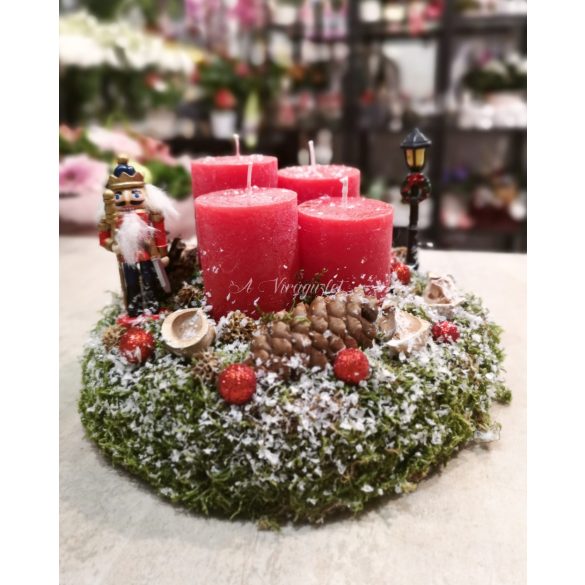 Adventi diótörővel