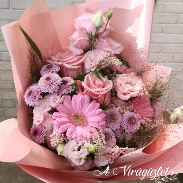 All Pink quick bouquet