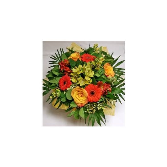 Orange flower bouquet