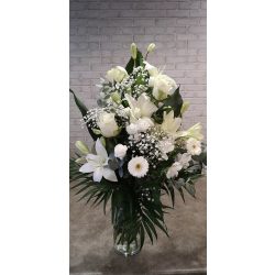 Mourning Bouquet with lilies
