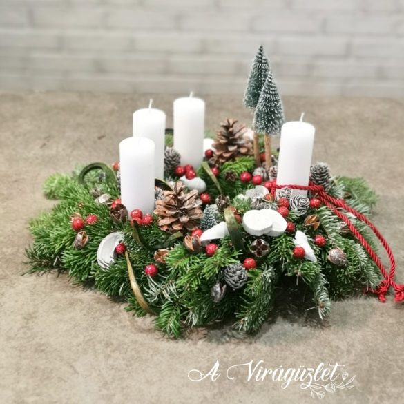 Nostalgic Advent wreath