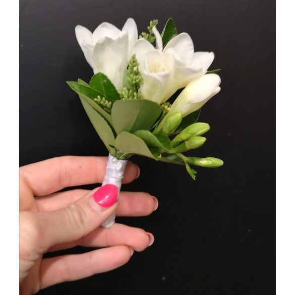 Freesia boutonniere