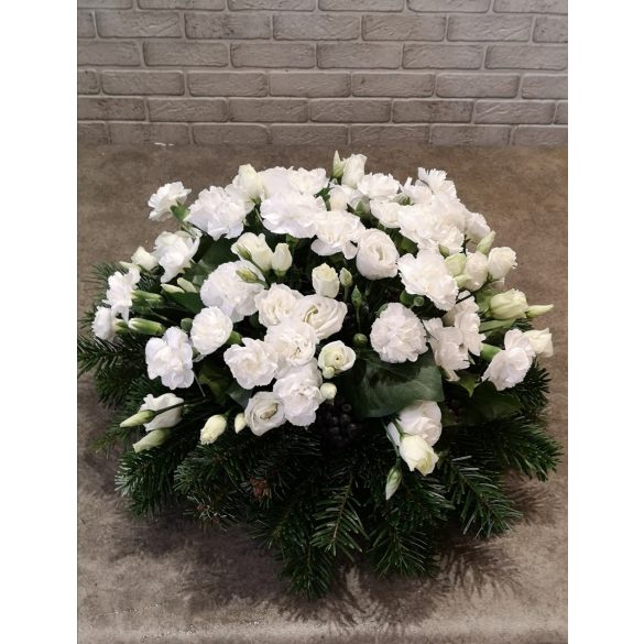 Small white wreath