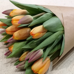 Valentin-napi tulipán csokor